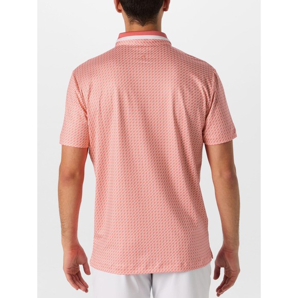 NWT Men's REDVANLY Spring Devine Polo - XL - Coral - Picture 2 of 8